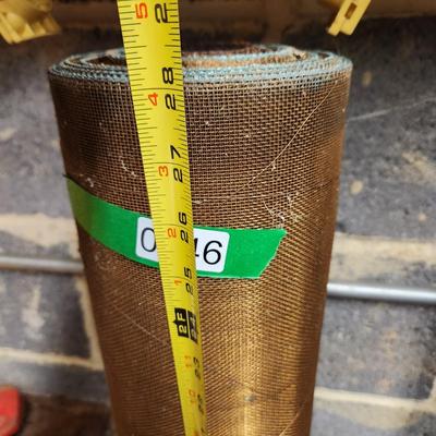 Roll of Liberty Bronze Wire Screen Mesh Cloth 28" wide