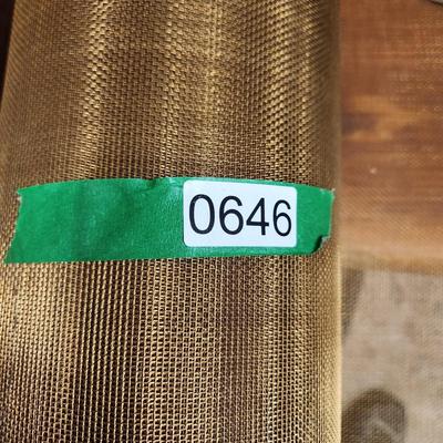 Roll of Liberty Bronze Wire Screen Mesh Cloth 28" wide