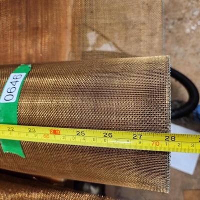 Roll of Liberty Bronze Wire Screen Mesh Cloth 28" wide