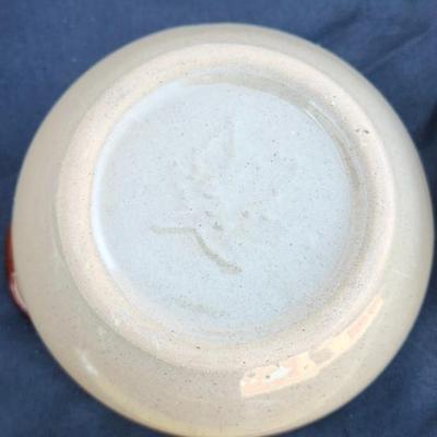 Nine Vintage Small Stoneware Covered French Onion Soup Bowls/Glazed Stoneware Covered Bowls