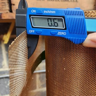 Roll of Liberty Bronze Wire Screen Mesh Cloth 32" wide