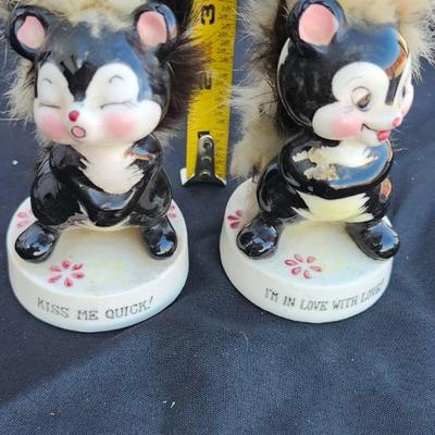 Ceramic Lot, including UCAGCO Skunks