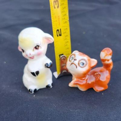 Collectible Porcelain Figurine Lot, marked Japan