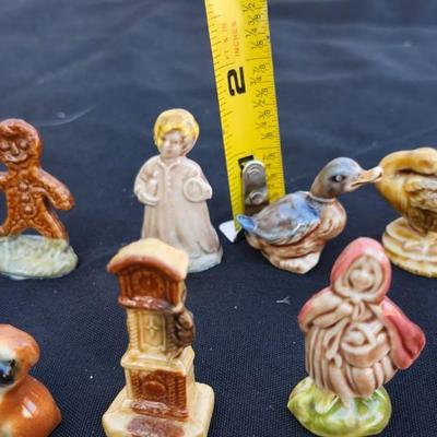 Collectable Wade tea figurines