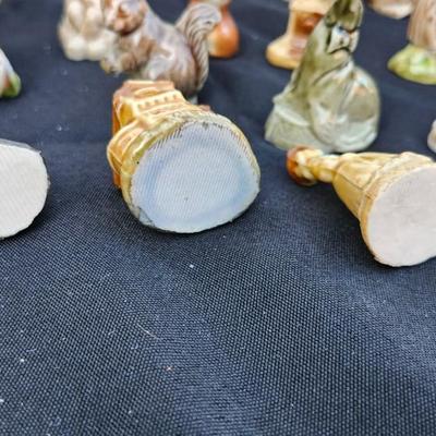 Collectable Wade tea figurines