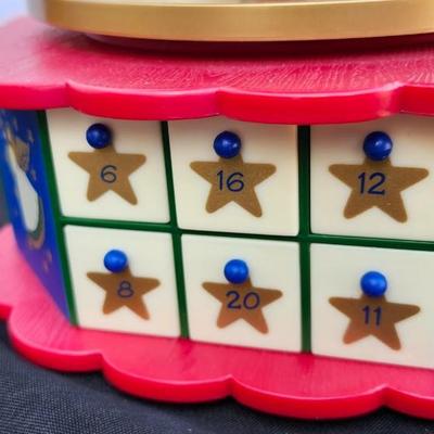 Avon Musical Advent Christmas Tree with Ornaments