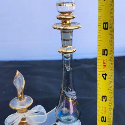 Hand blown glass lot