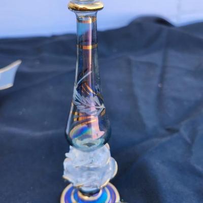 Hand blown glass lot