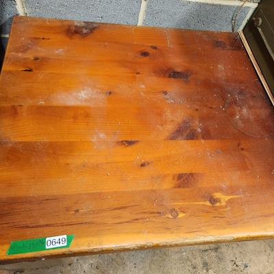 Sturdy Solid wood Work Table 71x30x30 1.75" thick top