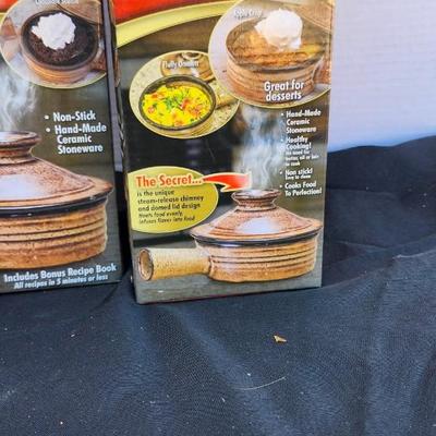 two Stone Wave Microwave Cooker, Metal Film Tin Canister