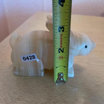 Alabaster onyx rabbit