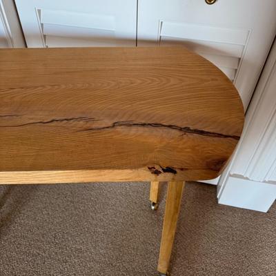 1056 Raw Edge Wood Table