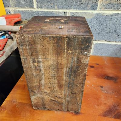Winchester Arms Wooden Ammo Box Crate Staynless Ranger