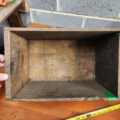 Western Shot Shell Wooden Box Crate 12ga Super