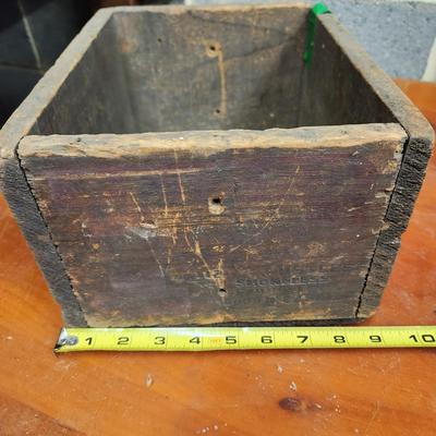 Wooden Ammo Crate Box Peters Cartridge Division Kings Mills Ohio