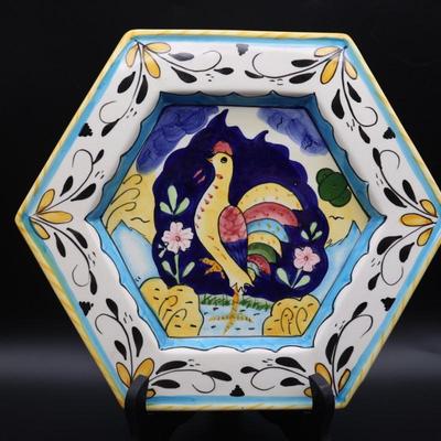 Set of (4) - Abigails Rooster Decorative Plates (4)