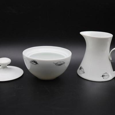España Rosa Pattern Porcelain by Bidasoa Spain - Tea Service