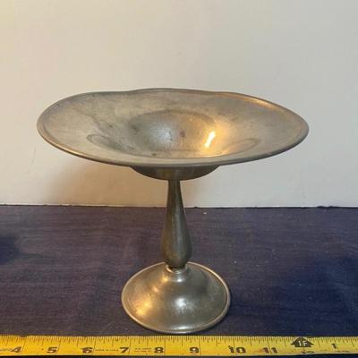 Vintage Pewter Candy Dish