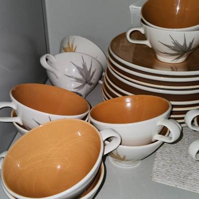 Fantastic Vintage MCM 1950s Ben Seibel, Dish set