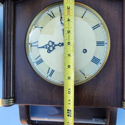 Mauthe made in Germany Clock and vase