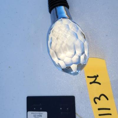 Glass and Jewlry Lot and Belts including Bubble Apple Paper-Weight