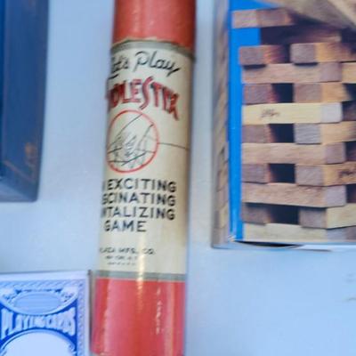 Game Lot including vintage Fiddlestix