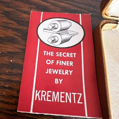 Vintage Krementz 14k Rolled Gold Cufflinks