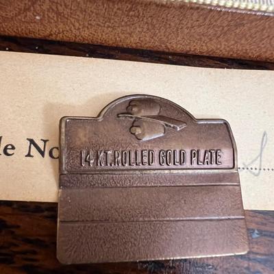 Vintage Krementz 14k Rolled Gold Cufflinks
