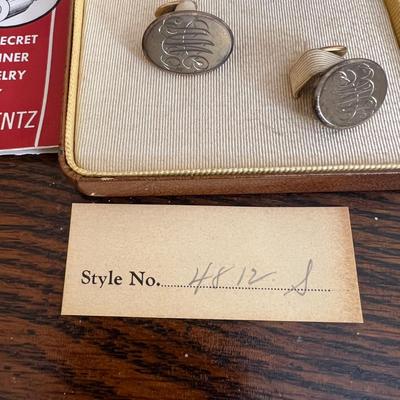 Vintage Krementz 14k Rolled Gold Cufflinks