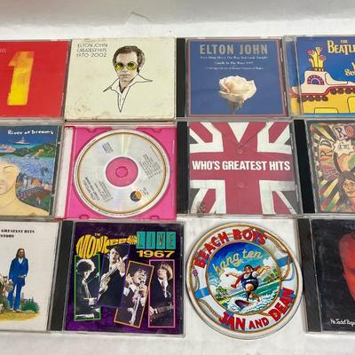 Lot #1 - CD lot of 12 Music CDs