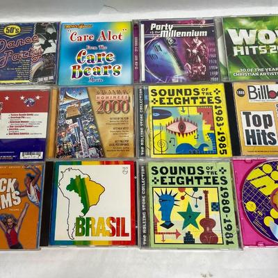 Lot #2 lot of 12 Music CDs