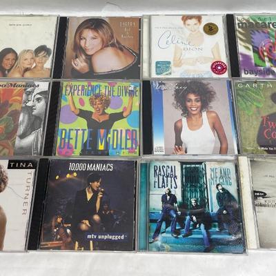 Lot #3 lot of 12 Music CDs
