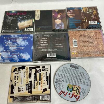 Lot #7 lot of 9 Music CDs