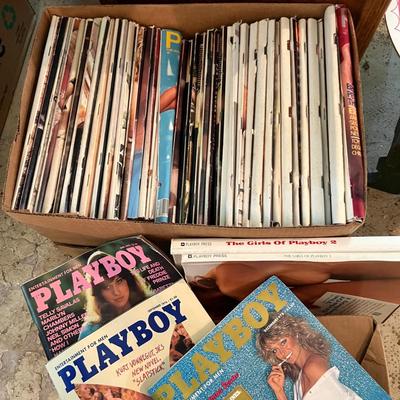 Box Lot 70’s Playboy & Penthouse Magazines