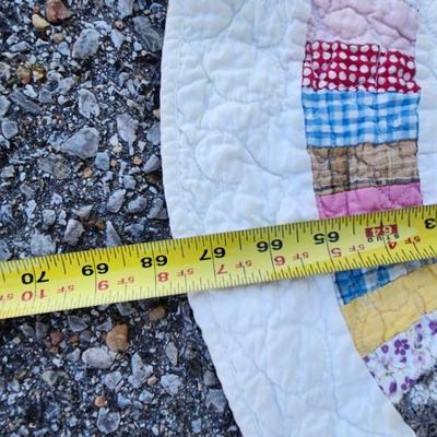 Hand crafted Quilt 68 by 79