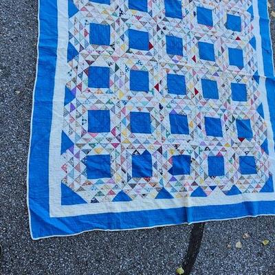 Hand crafted Quilt, 72 by 85