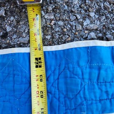 Hand crafted Quilt, 72 by 85