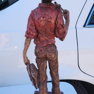 Austin Productions 1968 Plaster Statue
