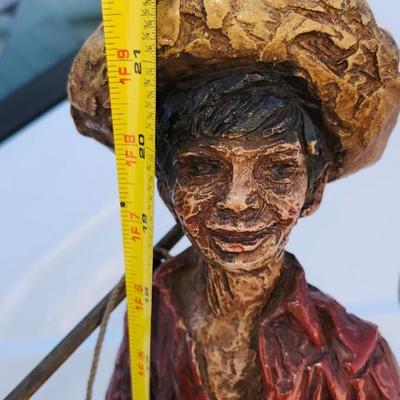 Austin Productions 1968 Plaster Statue