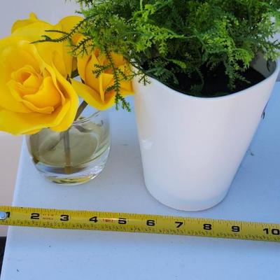 Silk Flower and fake plant lot