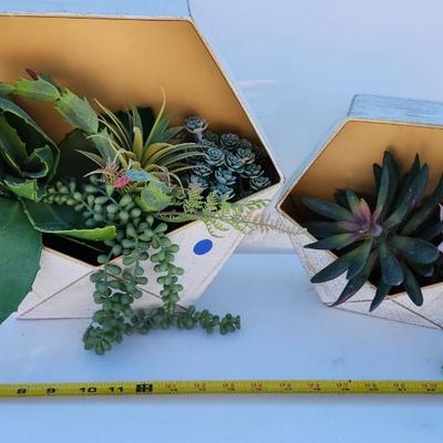 Silk Flower and fake plant lot
