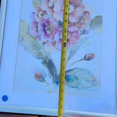 Three framed artwork