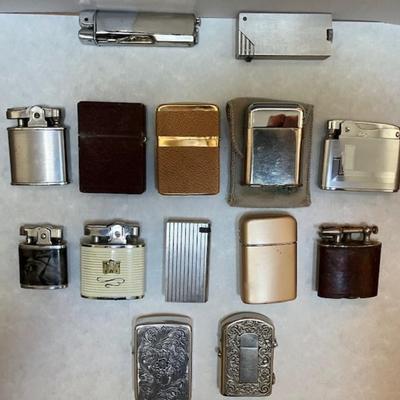 Lot Of 14 Vintage Lighters