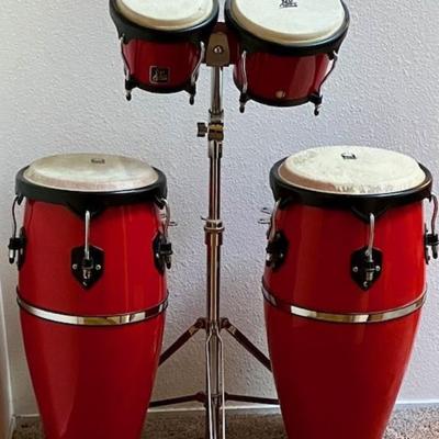 4 Piece Drum Set