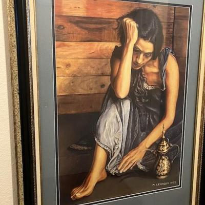 Meir Levinger Original Oil Painting