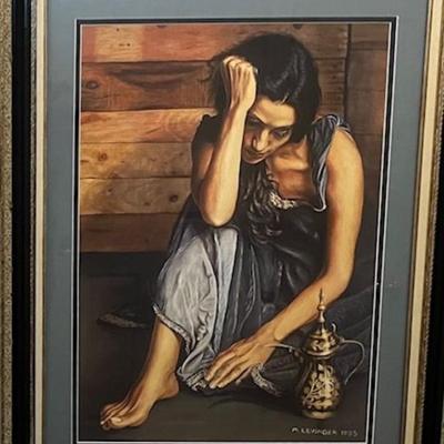 Meir Levinger Original Oil Painting