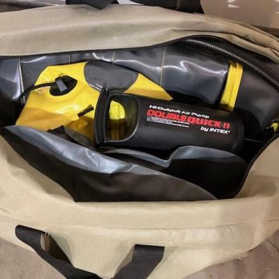 Intex Inflatable Kayak With Two Oars