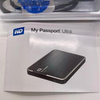 Western Digital My Passport Ultra 500 GB Portable External USB Hard Drive with Auto Backup, Black
