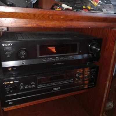 Sony & Onkyo 6 disc player