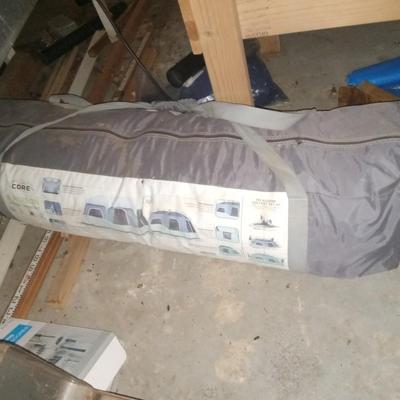 Lot of tools, tent etc